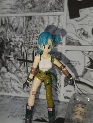 OPORTUNIDADE | Boneco Figura de Ação Bulma Dragon Ball Z Articulado