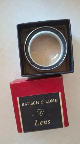 Lente Objetiva Auxiliar 2X Bausch & Lomb Para Microscópio StereoZoom