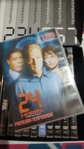 Box DVD série 24Hs - 7 temporasdas