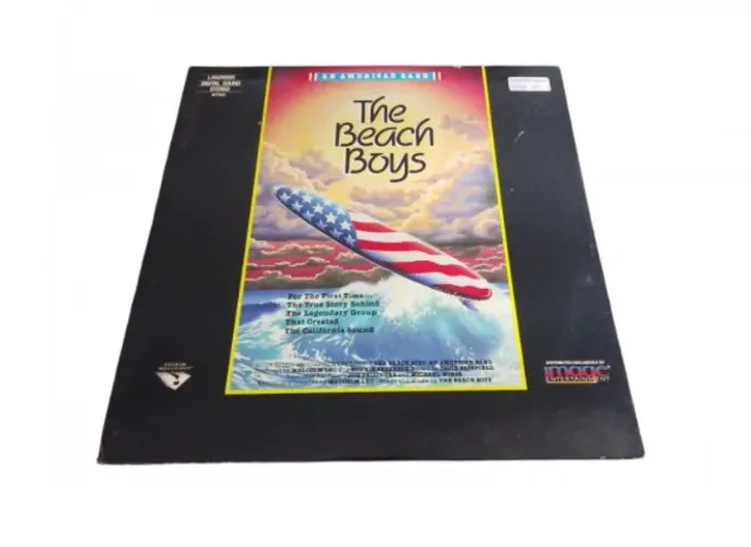 Laserdisc LD The Beach Boys: An American Band (1985) - Documentário - Ótimo Estado