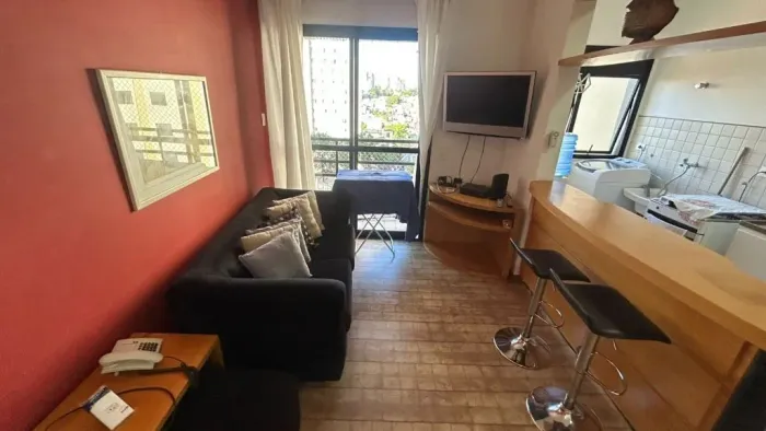 Apartamento para locação na Saúde, São Paulo-SP: 1 quarto, 1 banheiro, 1 vaga de garagem,