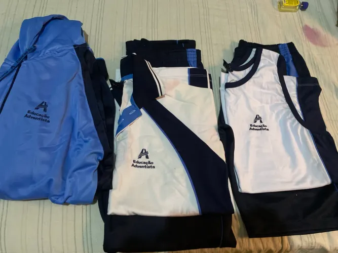 uniforme escolar adventista novo