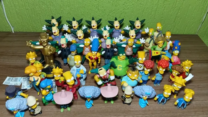 Coleção de Bonecos os Simpsons 