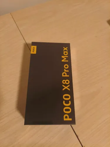 POCO X8 PRO MAX 256GB 12 RAM NOVO