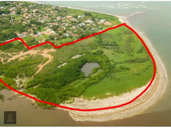 ÁREA Á VENDA COM 11,4 HECTARES Á BEIRA MAR NO PONTAL DO BOQUEIRÃO - ALAGOAS - MACEÍÓ.