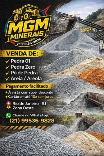 Caminhão de areia pedra areola