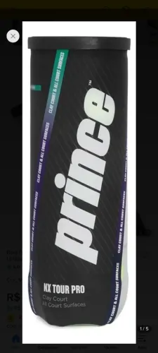 Bola de Tênis Prince NX Tour Pro