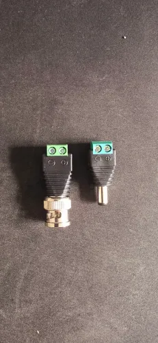 Par conector BNC e P4 novo