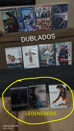 Lote 11 Filmes Lacrados DVD
