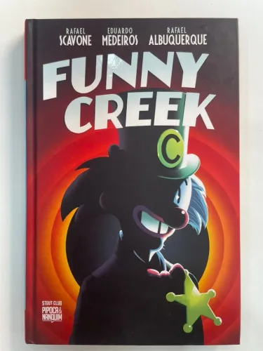 LIVRO HQ FUNNY CREEK - PIPOCA E NANQUIM (CAPA DURA)
