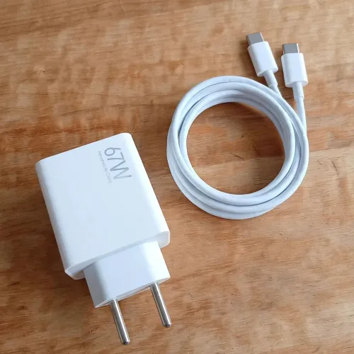 Carregador Turbo Original Xiaomi 67W + Cabo Tipo C - Carregamento Ultra Rápido