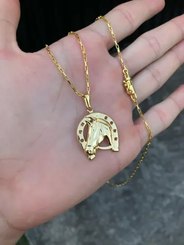 Cordão Banhado A Ouro 18k