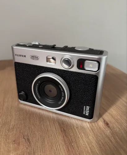 câmera e impressora para smartphone fujifilm instax mini evo