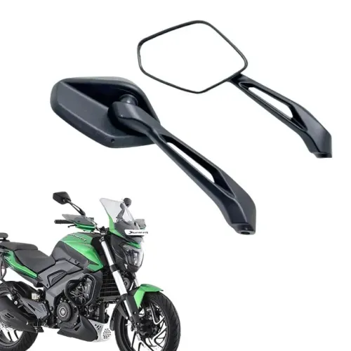 Par Retrovisor Bajaj 400 Rosca Universal Honda Lente Convexa
