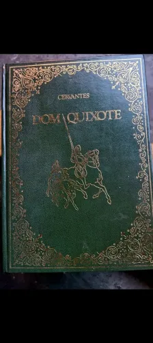Livro Dom Quixote em perfeito estado de conservação 