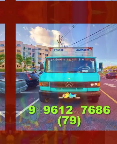 Frete /~[ com ajudantes )_( Transporte seguro e rápido ]*+
