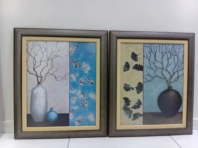 2 quadros decoração
