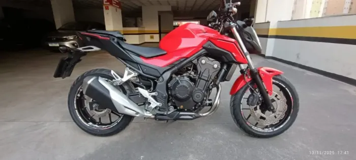 Honda CB500F 2018 Conservada e pouco rodada