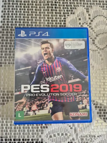 Jogo Pes 2019 CD Original Ps4