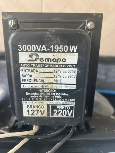 Transformador De Energia 1 Mês De Uso