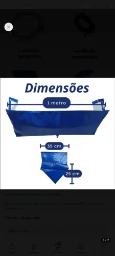 Bolsa coletora de Ar condicionado