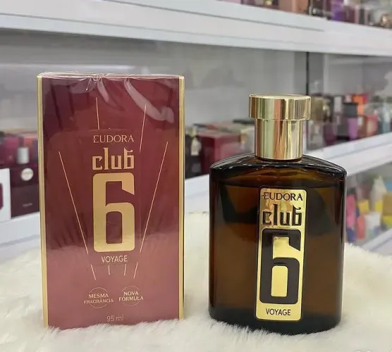PERFUME MASCULINO CLUB 6 VOYAGE EUDORA 95ML