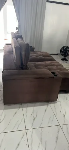 Sofá retrátil de 2,50m