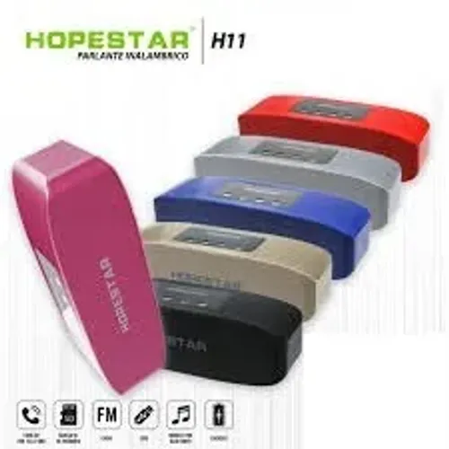Caixa Bluetooth Hopestar H11 Original top, qualidade som sem distorções ,bonita,resistente