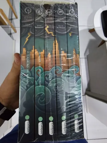 Box Percy Jackson e os Olimpianos
