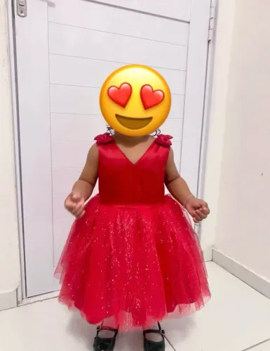 Vestido Festa Vermelho