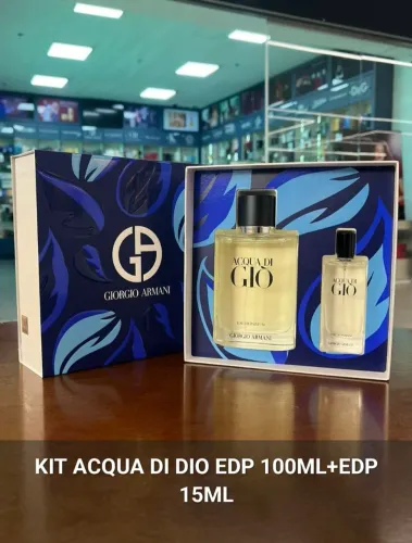 KIT ACQUA DI DIO EDP 100ML+EDP 15ML