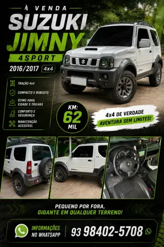 Suzuki Jimny 4sport/ 4work 1.3 16V 2017