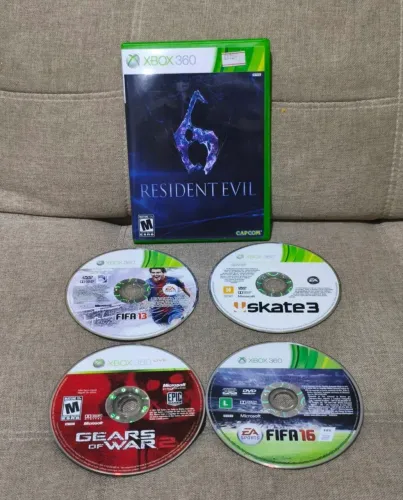 Lote jogos originais Xbox 360