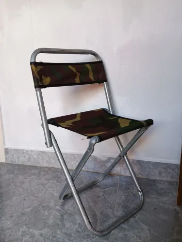 Cadeira Dobrável Articulada de Pesca Camping 