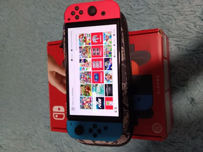 Nintendo Swith OLED 256gb desbloqueado 