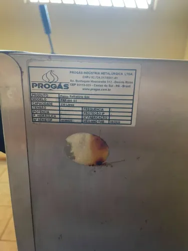 FORNO REFRATÓRIO A GÁS PROGÁS - R$ 2.200