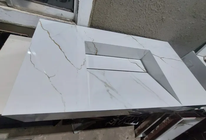 Lavatório esculpido 70x40