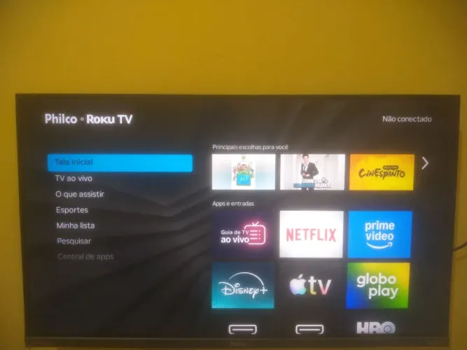 Vendo tv smart Philco Roku 32 polegadas 