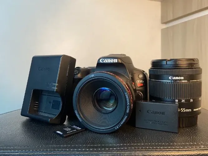 Canon Sl2 + 2 Lentes