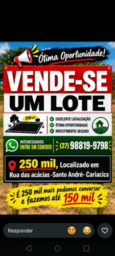 Vendo terreno