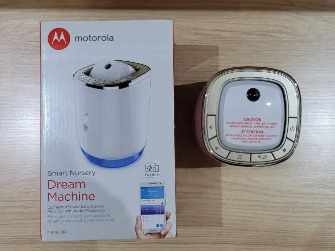 Babá Eletrônica Motorola - Dream Machine Motorola - Máquina dos Sonhos com Projetor