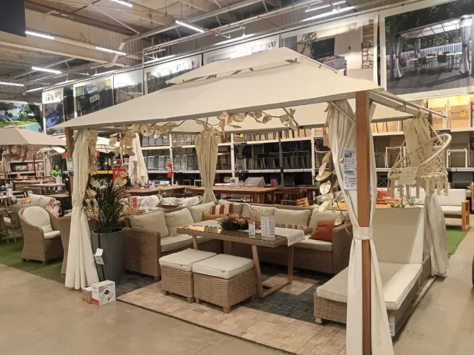 Gazebo Ágora para áreas externas