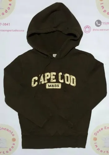 Blusa moletom Caoe Cod tamanho 4 anos importada (Desapego)