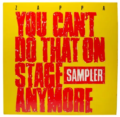 Vinil Frank Zappa You Can't Do That On Stage Anymore (Sampler) - Duplo
