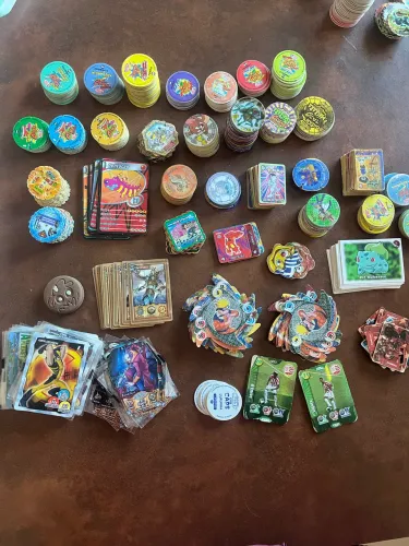 Lote de tazos  elma chips