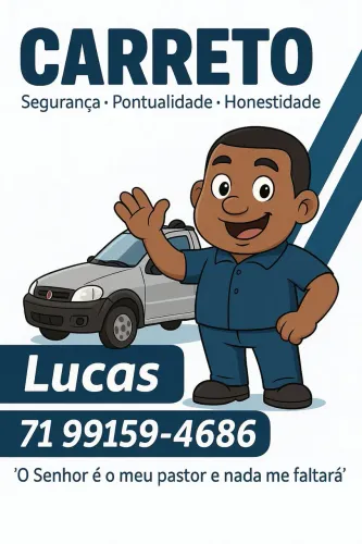 Serviço de carretos e fretes