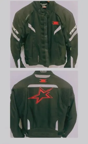 Jaqueta moto feminina