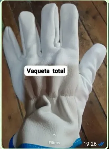 Luvas de vaqueta total modelo grande 