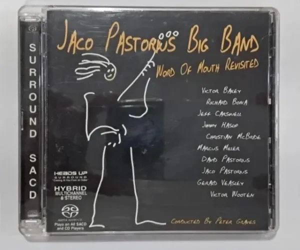 CD Jaco Pastorius Big Band Word Of Mouth Revisited 2003 Importado E.U.A
