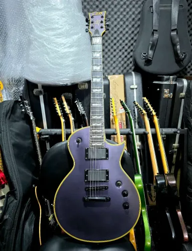 Ltd esp Les paul Ec-1000 Silverburst Korea 2010 Emg /ñ Gibson epiphone prs fender ibanez